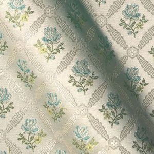 E4510-500 Amalienburg gebloemde biedermeier meubelstof
