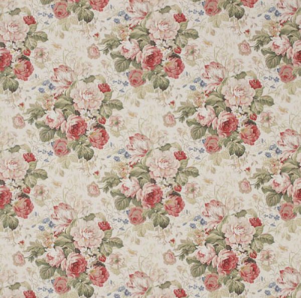 Ashley E5022-15, cretonne furniture & curtain fabric with floral print. | Effabrics.nl