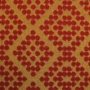 Shasha Dots E6 2529 103, meubelstof met ingeweven stippen in ruitpatroon