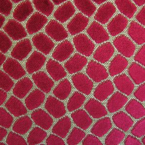 Amalfi E6 2523 300, velours meubelstof met stippen dessin.