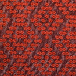 Shasha Dots E6 2529 103, meubelstof met ingeweven stippen in ruitpatroon