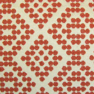 Shasha Dots E6 2529 103, meubelstof met ingeweven stippen in ruitpatroon