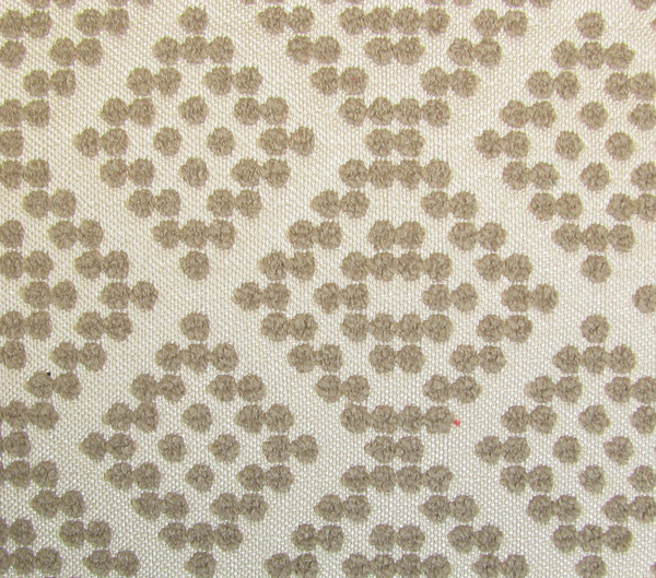 Shasha Dots E6 2529 103, meubelstof met ingeweven stippen in ruitpatroon