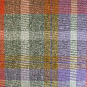 Galloway E4110-122, wollen meubelstof met geblokt patroon. | Effabrics.nl