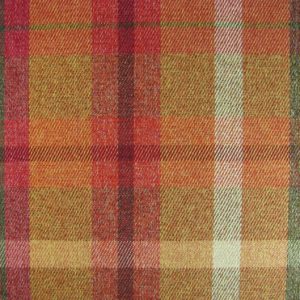 Galloway E4110-124, wollen meubelstof met geblokt patroon. | Effabrics.nl