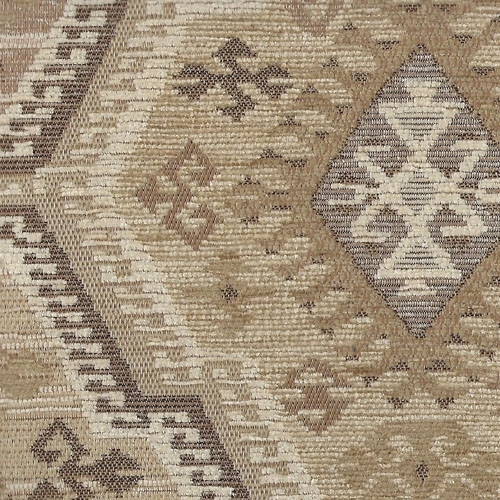 Kashmar E1860-natural, kelim furniture fabric | Effabrics.nl