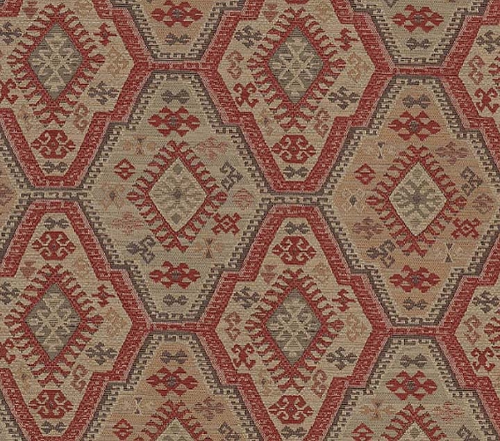 Kashmar E1860-vintage, kelim furniture fabric | Effabrics.nl
