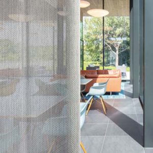 Acoustic curtain fabrics: (55).