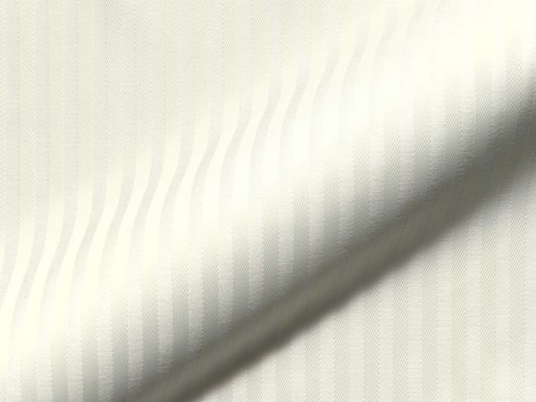 Fine striped, fire retardant, classic furnishing fabric Rigello FR E5616-844, oyster white
