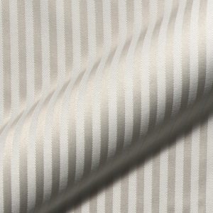 Fine striped, fire retardant, classic furnishing fabric Rigello FR E5616-845 light grey