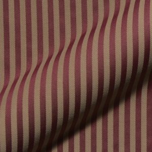 Fine striped, fire retardant, classic furnishing fabric Rigello FR E5616-849 wine red