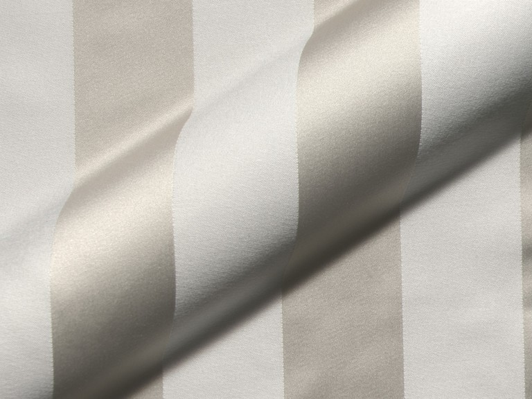 Striped, fire retardant, classic furnishing fabric Boldini FR E5610-855 light grey